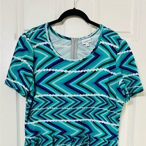 LuLaRoe Amelia Dress 3XL XXXL EUC